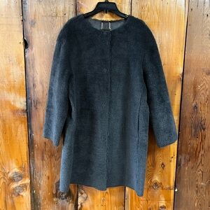 Tahari Faux Fur Coat